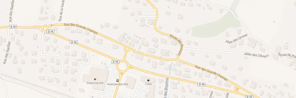 Plan du 410 Rue des Grands Champs à Thyez