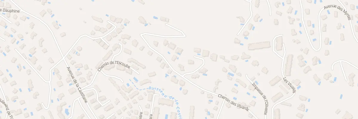 Plan du 712 Che des Vivards à Cavalaire-sur-Mer