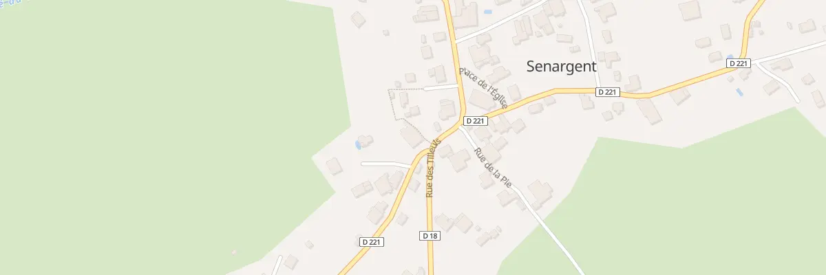 Plan du 4 Rue des Tilleuls à Senargent-Mignafans