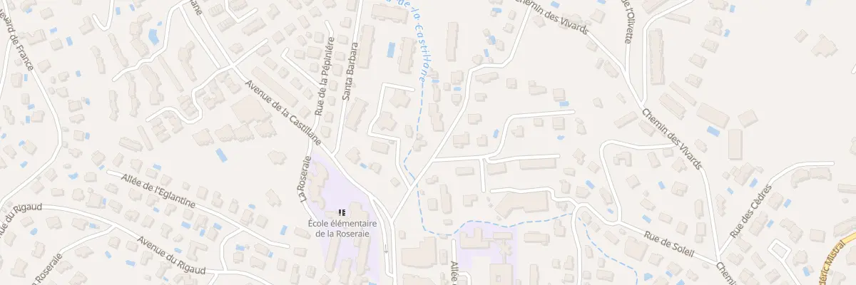 Plan du 109 Rue des Maures à Cavalaire-sur-Mer