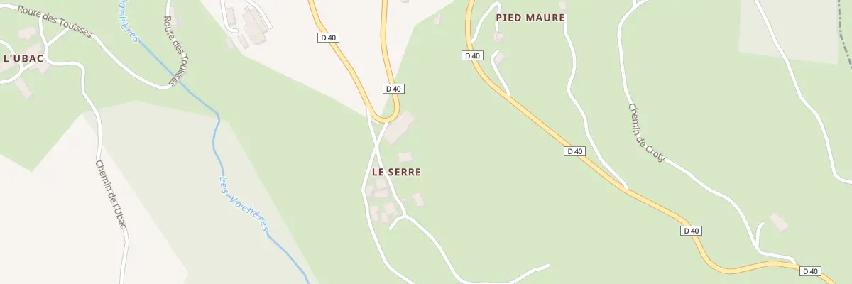 Plan du 5028 Le Serre à Saint-Sauveur