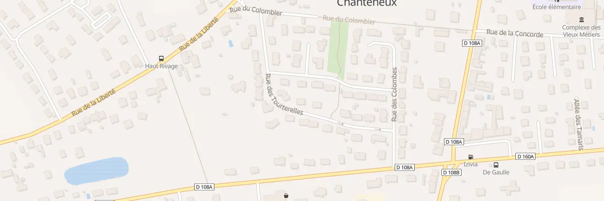 Plan du 11 Rue des Tourterelles à Chanteheux