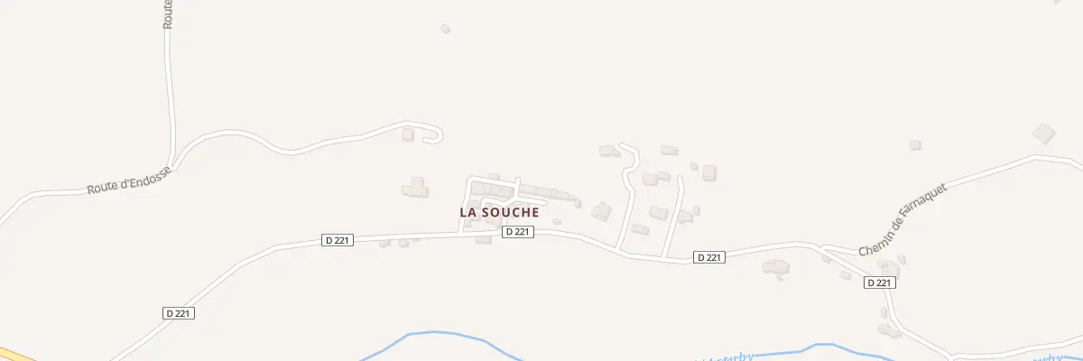 Plan de La Souche à Comps-sur-Artuby