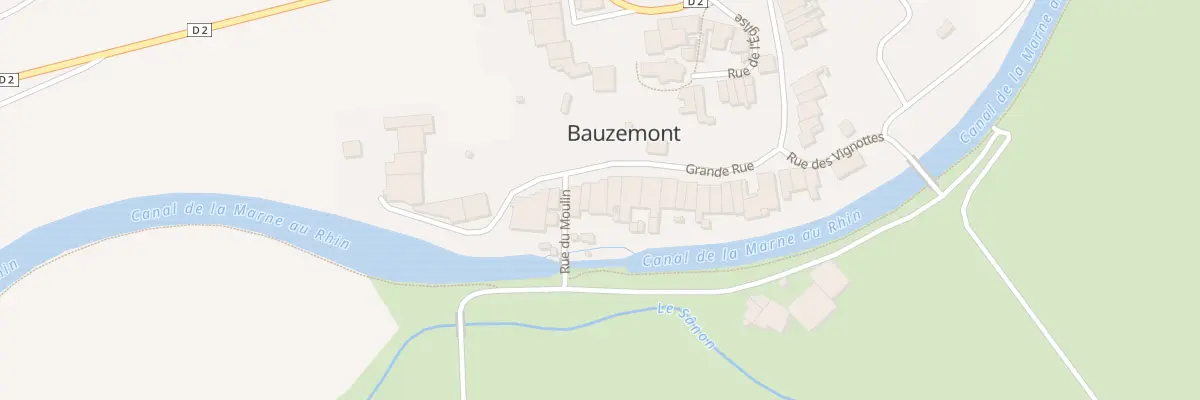 Plan du 10 Grande Rue à Bauzemont