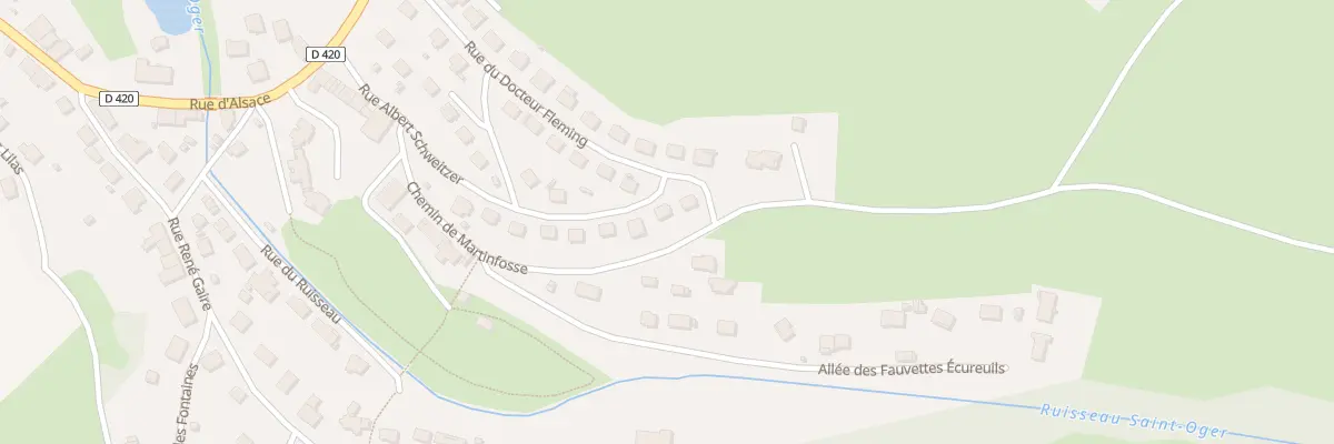 Plan du 28 Rue Albert Schweitzer à Deyvillers