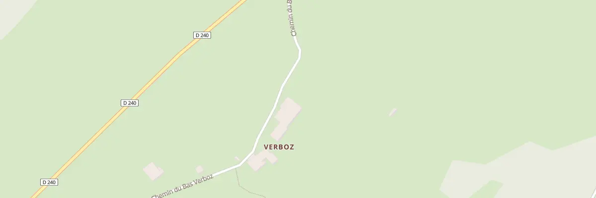 Plan du 5033 Combe aux Combards à Plaimbois-Vennes