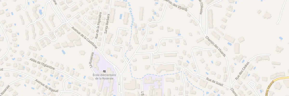 Plan du 132 Rue des Maures à Cavalaire-sur-Mer
