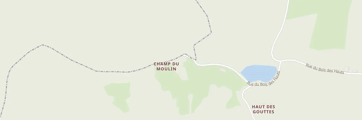 Plan du 7 Bois des Hauts à La Lanterne-et-les-Armonts