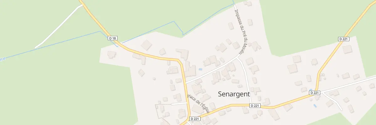 Plan du 2 Rue du Scey à Senargent-Mignafans