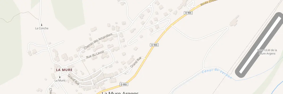 Plan du 5156 Le Village à La Mure-Argens