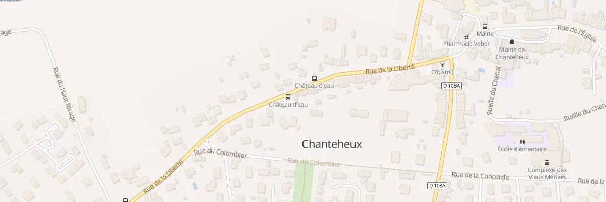 Plan du 29 Rue de la Liberté à Chanteheux