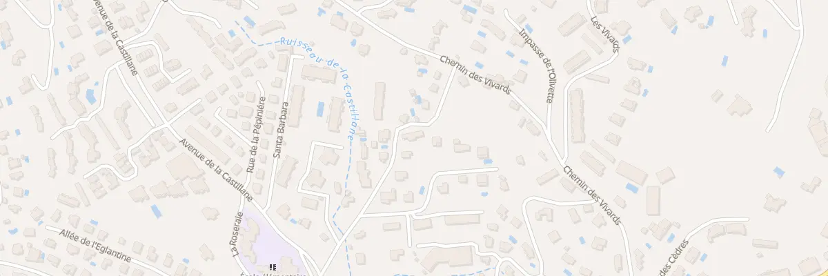 Plan du 256 Rue des Maures à Cavalaire-sur-Mer