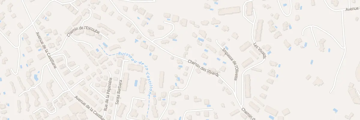Plan du 581 Che des Vivards à Cavalaire-sur-Mer