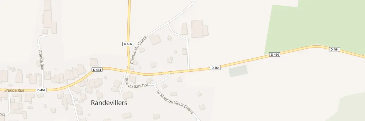Plan du 5049 En Closot à Randevillers