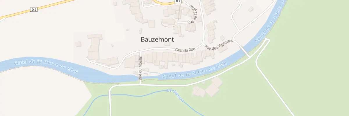 Plan du 20 Grande Rue à Bauzemont