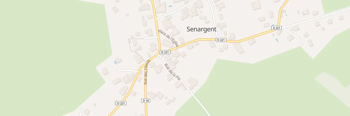 Plan du 17 Pl de l’Eglise à Senargent-Mignafans