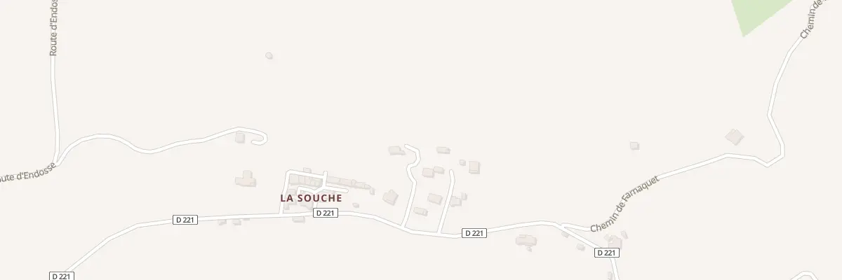 Plan du 561 Rte de la Souche à Comps-sur-Artuby