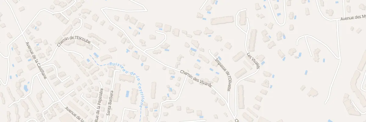 Plan du 546 Che des Vivards à Cavalaire-sur-Mer