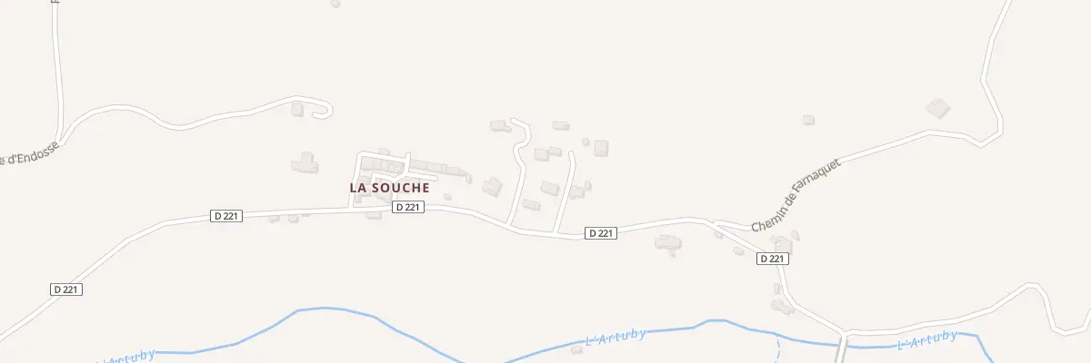 Plan du 9002 Che du Grand Colombier à Comps-sur-Artuby