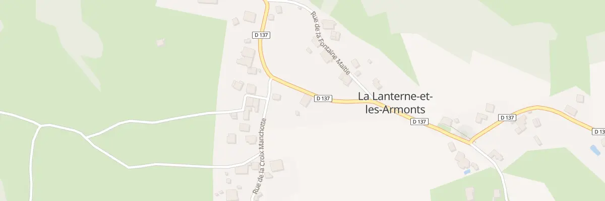 Plan du 5 Rue de la Mairie à La Lanterne-et-les-Armonts