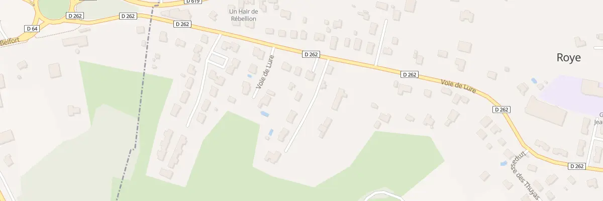 Plan du 35B Rue Voie de Lure à Roye