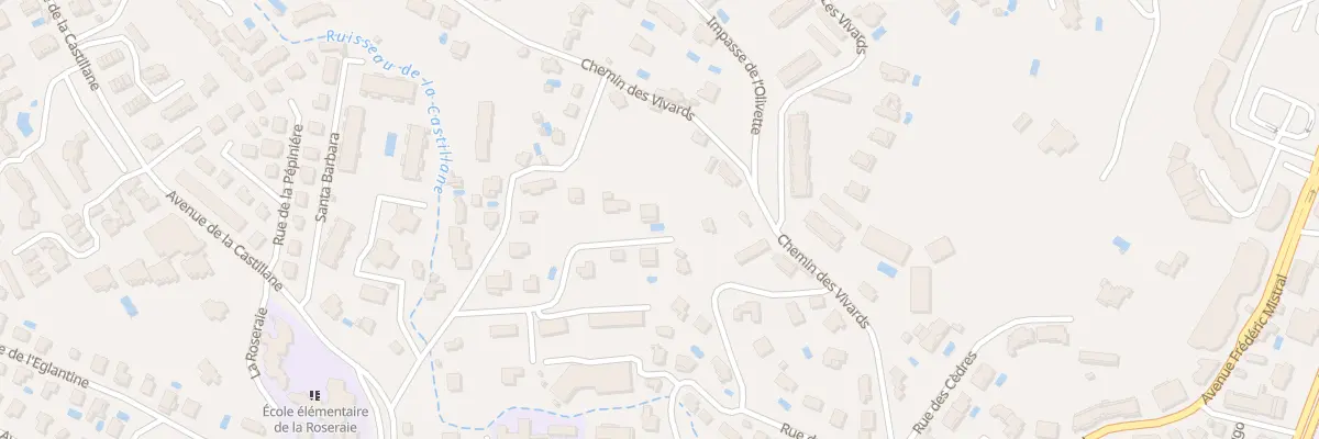 Plan du 203 Rue Jean Jaures à Cavalaire-sur-Mer