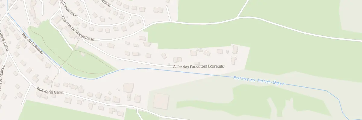 Plan du 8B All des Ecureuils à Deyvillers