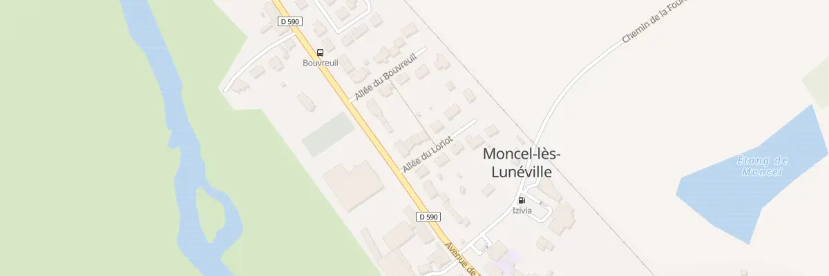 Plan du 3 All du Loriot à Moncel-lès-Lunéville