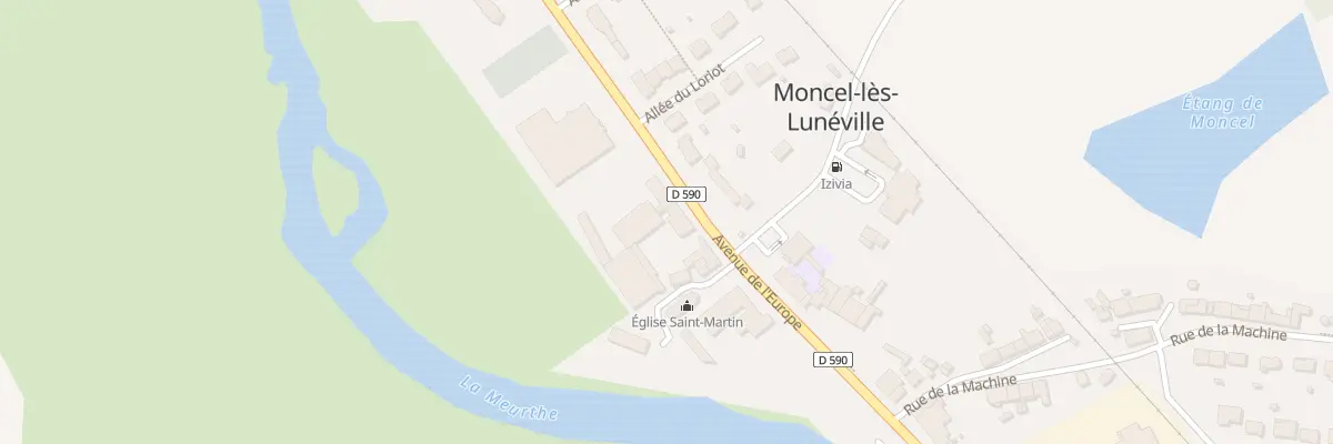 Plan du 44 Av de l’Europe à Moncel-lès-Lunéville