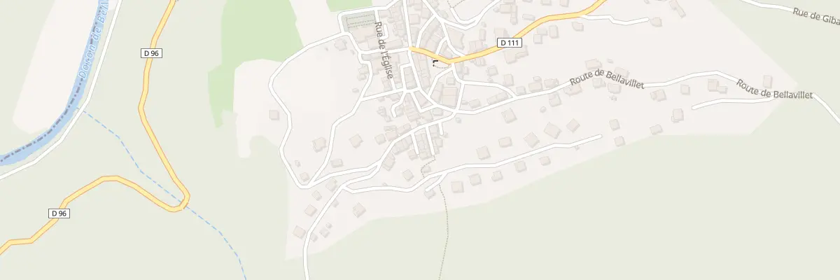 Plan du 5 Che du Câble aux Belleville