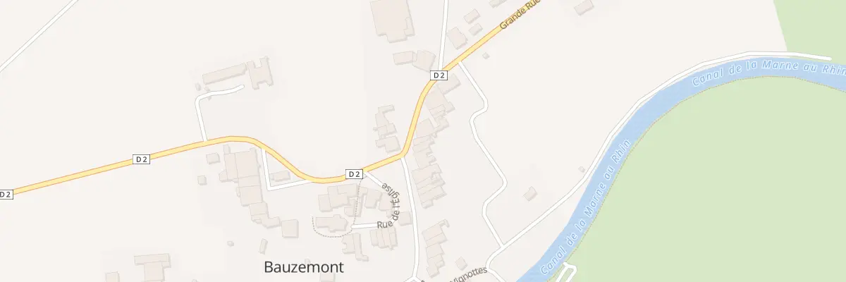 Plan du 60 Grande Rue à Bauzemont