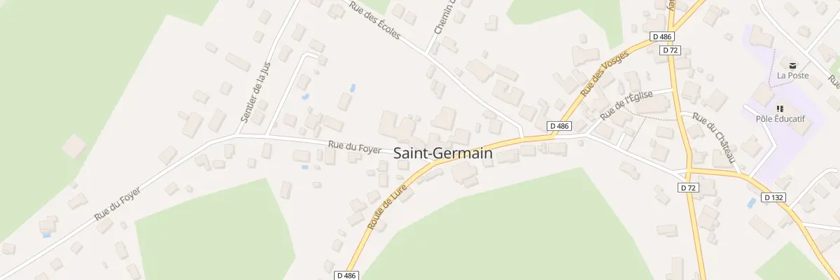 Plan du 4 Rue du Foyer à Saint-Germain