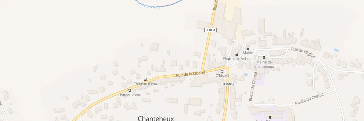 Plan du 14 Rue de la Liberté à Chanteheux