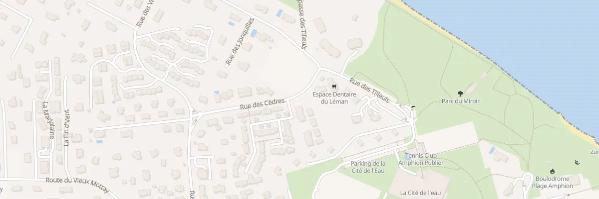 Plan du 310 Rue des Cèdres à Publier