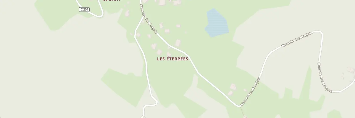 Plan du 160 Che des Seujets à Mieussy