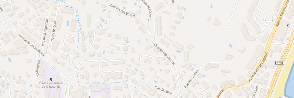 Plan du 359 Che des Vivards à Cavalaire-sur-Mer