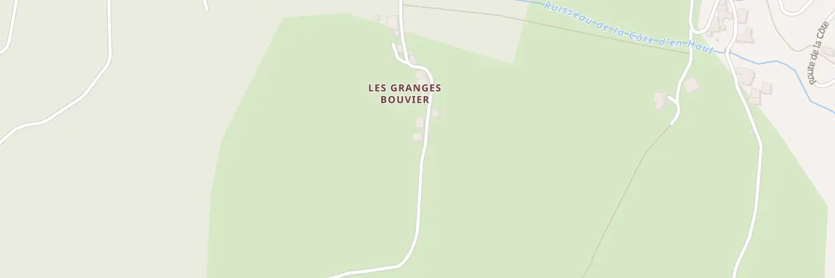 Plan du 31 Granges Bouvier à Vailly