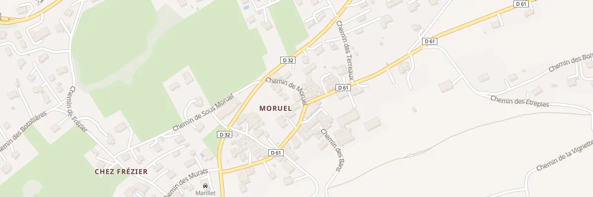 Plan du 7 Che de Moruel à Marin