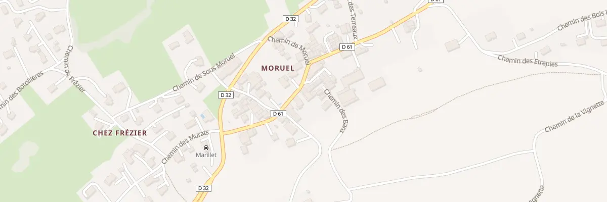 Plan du 140 Rte de Publier à Marin