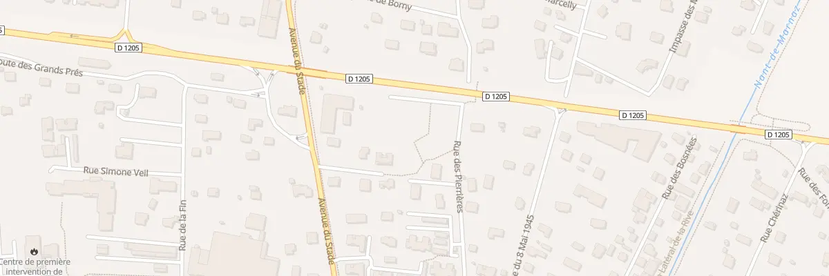 Plan du 330E Rue des Perrieres à Marnaz