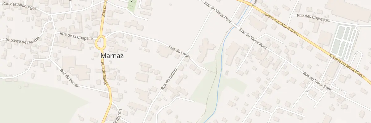 Plan du 156 Rue du Battoir à Marnaz