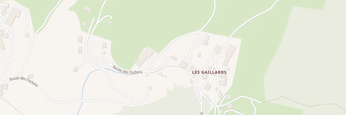 Plan du 1 Les Gaillards à Saint-Sauveur
