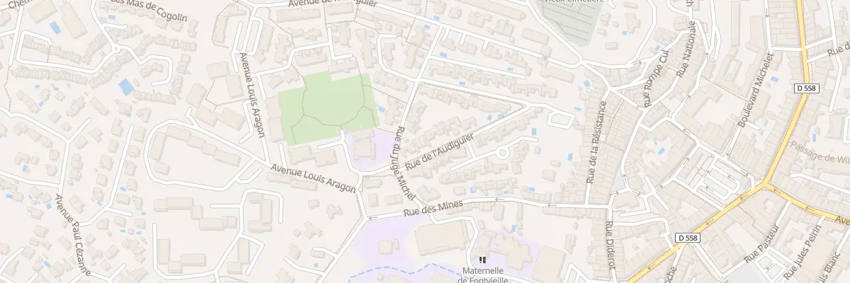 Plan du 5 Rue de l’Audiguier à Cogolin