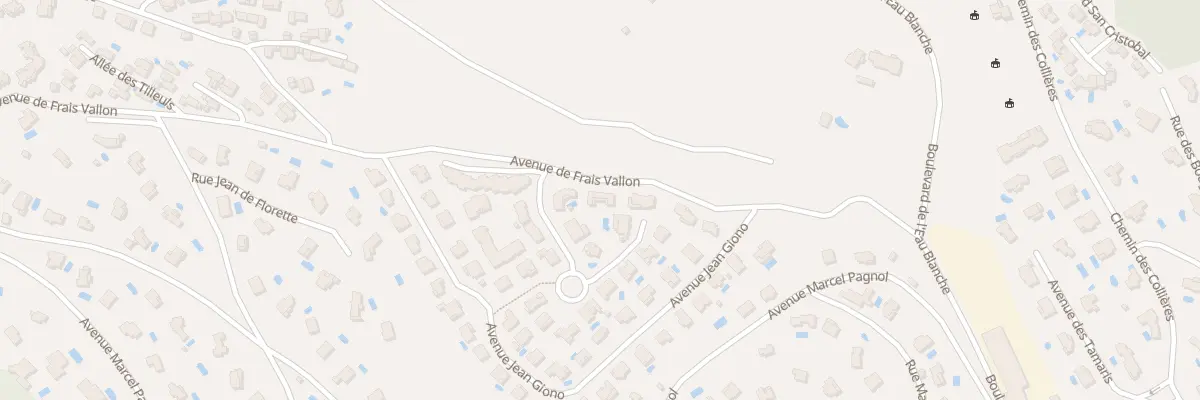 Plan du 9 Av de Frais Vallon à Cavalaire-sur-Mer