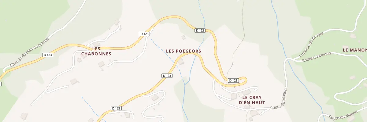 Plan du 5300 Rte de la Place à Villard-sur-Doron