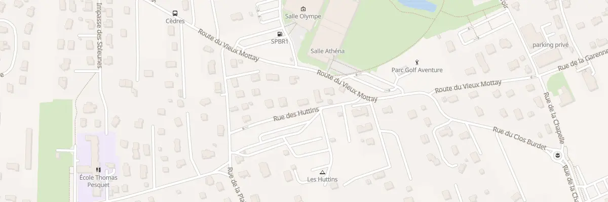 Plan du 135 Rue des Huttins à Publier