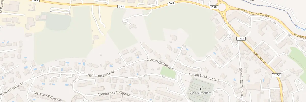 Plan du 114 Che de Radasse à Cogolin