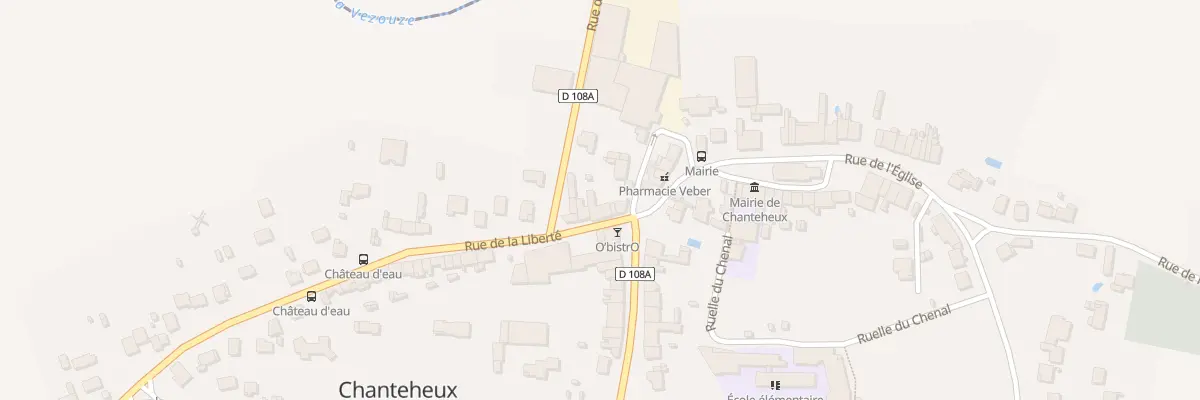 Plan du 4 Rue de la Liberté à Chanteheux