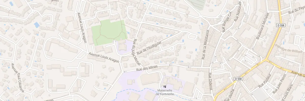Plan du 10 Rue de l’Audiguier à Cogolin