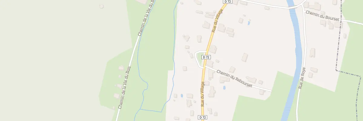 Plan du 36 RUE du VILLAGE à Froideterre